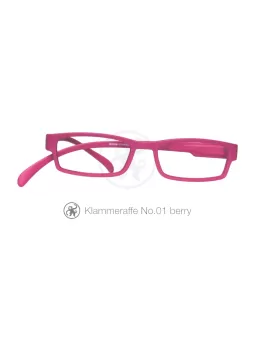 Lesebrille Klammeraffe No 01 berry