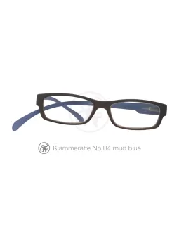Lesebrille Klammeraffe No 04 mud blue
